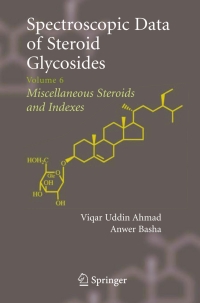 Cover image: Spectroscopic Data of Steroid Glycosides 1st edition 9780387311654
