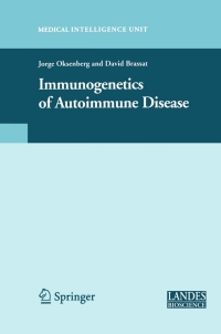 Imagen de portada: Immunogenetics of Autoimmune Disease 1st edition 9780387360041