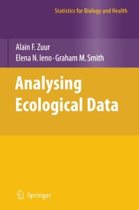 Cover image: Analyzing Ecological Data 9780387459677