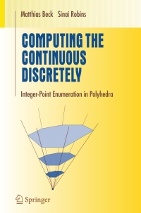 Titelbild: Computing the Continuous Discretely 9781441921192
