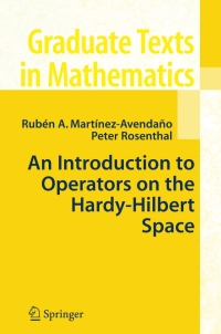 表紙画像: An Introduction to Operators on the Hardy-Hilbert Space 9780387354187