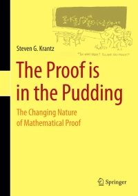 Titelbild: The Proof is in the Pudding 9780387489087
