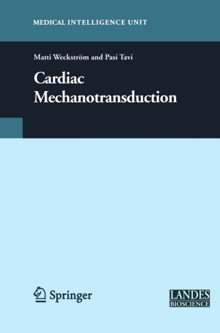 Cover image: Cardiac Mechanotransduction 9780387488677