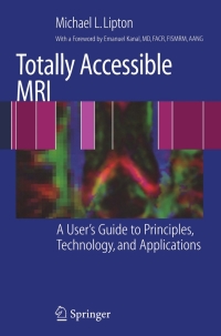 Titelbild: Totally Accessible MRI 9780387488950