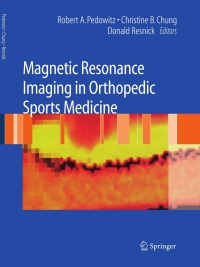 Cover image: Magnetic Resonance Imaging in Orthopedic Sports Medicine 1st edition 9780387488974