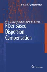 Imagen de portada: Fiber Based Dispersion Compensation 9781441923295