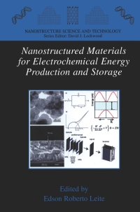 Imagen de portada: Nanostructured Materials for Electrochemical Energy Production and Storage 9780387493220