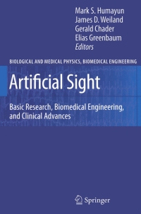 Cover image: Artificial Sight 1st edition 9780387493299