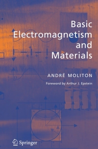 Cover image: Basic Electromagnetism and Materials 9780387302843