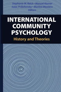 Cover image: International Community Psychology 1st edition 9780387494999