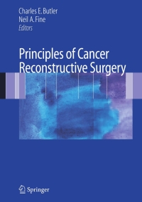 Titelbild: Principles of Cancer Reconstructive Surgery 1st edition 9780387495026
