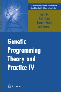 Imagen de portada: Genetic Programming Theory and Practice IV 1st edition 9780387333755