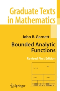 Cover image: Bounded Analytic Functions 9781441922168