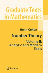Cover image: Number Theory 9780387498935