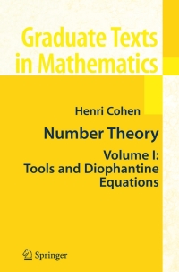 Immagine di copertina: Number Theory 9780387499222