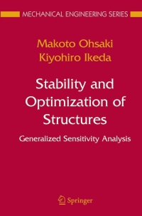 Cover image: Stability and Optimization of Structures 9780387681832