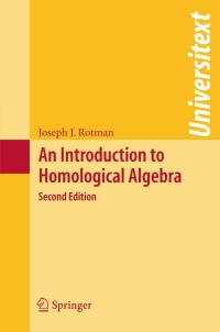 Cover image: An Introduction to Homological Algebra 2nd edition 9780387245270