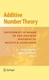 Cover image: Additive Number Theory 1st edition 9780387370293