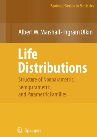 Cover image: Life Distributions 9781441919113