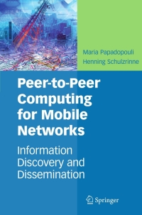 Imagen de portada: Peer-to-Peer Computing for Mobile Networks 9780387244273