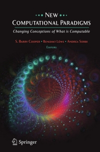 Cover image: New Computational Paradigms 1st edition 9780387360331