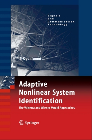 Cover image: Adaptive Nonlinear System Identification 9780387263281