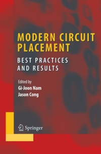 Cover image: Modern Circuit Placement 1st edition 9780387368375