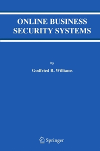 Imagen de portada: Online Business Security Systems 9780387357713
