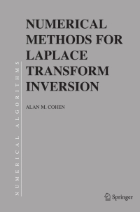 Cover image: Numerical Methods for Laplace Transform Inversion 9780387282619