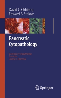 Cover image: Pancreatic Cytopathology 9780387689463