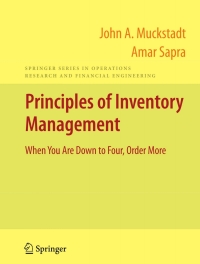 Immagine di copertina: Principles of Inventory Management 9780387244921