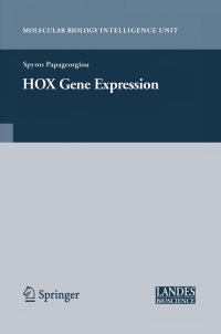 Omslagafbeelding: HOX Gene Expression 9780387689890