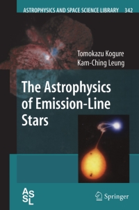 Omslagafbeelding: The Astrophysics of Emission-Line Stars 9781441922366