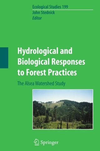 Cover image: Hydrological and Biological Responses to Forest Practices 9780387943855
