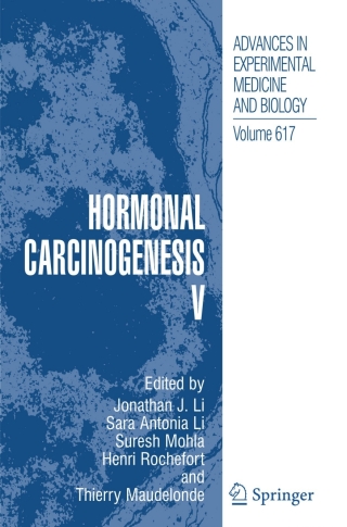 Cover image: Hormonal Carcinogenesis V 1st edition 9780387690780