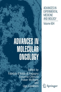 Cover image: Advances in Molecular Oncology 1st edition 9780387691145