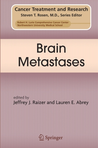 Imagen de portada: Brain Metastases 1st edition 9780387692210