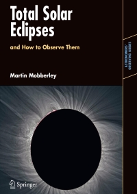 Cover image: Total Solar Eclipses and How to Observe Them 9780387698274