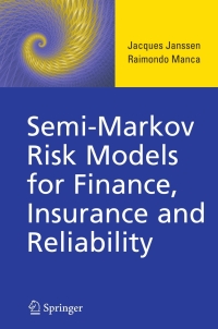 Imagen de portada: Semi-Markov Risk Models for Finance, Insurance and Reliability 9781441943576