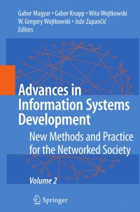 Cover image: Advances in Information Systems Development 1st edition 9780387708010