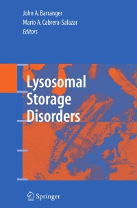 Imagen de portada: Lysosomal Storage Disorders 1st edition 9780387709086
