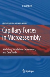 Cover image: Capillary Forces in Microassembly 9780387710884