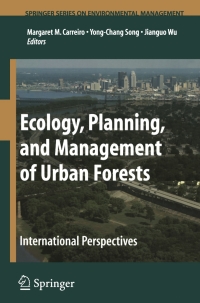 Cover image: Ecology, Planning, and Management of Urban Forests 1st edition 9780387714240