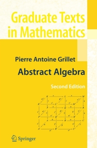Cover image: Abstract Algebra 2nd edition 9780387715674