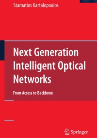 表紙画像: Next Generation Intelligent Optical Networks 9780387717555