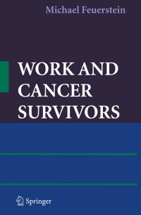 Imagen de portada: Work and Cancer Survivors 9780387720401