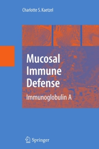 Cover image: Mucosal Immune Defense: Immunoglobulin A 1st edition 9780387722313