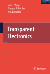 Cover image: Transparent Electronics 9780387723419