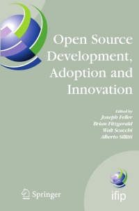 Imagen de portada: Open Source Development, Adoption and Innovation 1st edition 9780387724850