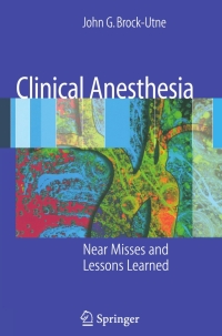 Cover image: Clinical Anesthesia 9780387725192